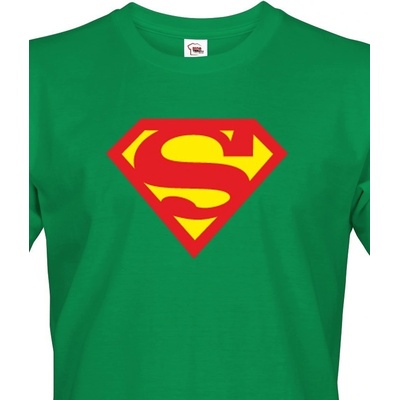 Bezvatriko.cz pánsko tričko Superman Canvas pánské tričko s krátkým rukávem 101012 2x zelená