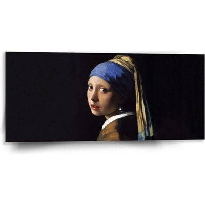 Sablio Obraz Dívka s perlou - Johannes Vermeer - 110x50 cm