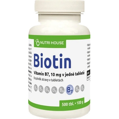 Nutri House Biotin Vitamín B7 500 tablet