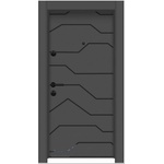 Haska Блиндирана врата New Parkdoor ST90 Антрацит (цена без монтаж)