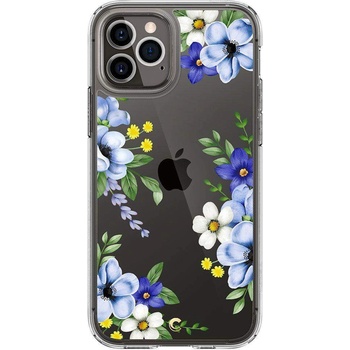 Spigen Cyrill Cecile Case Midnight Bloom - хибриден кейс с висока степен на защита за iPhone 12, iPhone 12 Pro (цветни мотиви)