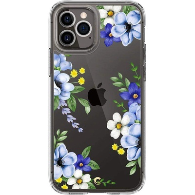 Spigen Cyrill Cecile Case Midnight Bloom - хибриден кейс с висока степен на защита за iPhone 12, iPhone 12 Pro (цветни мотиви)