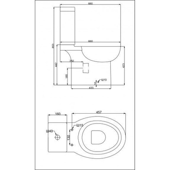 Image 1 of Inter Ceramic ICC 6685W