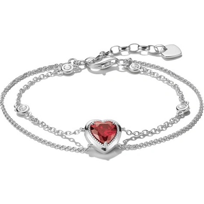 THOMAS SABO náhrdelník Red Heart Stone A2222-051-10
