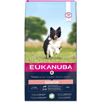 Eukanuba Senior Small & Medium Breed Lamb 12 kg
