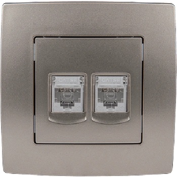 ELMARK City rj11+ rj45 КОНТАКТ БЯЛ (190731)