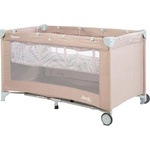 Caretero Сгъваема кошара на 2 нива Caretero - Basic Plus, Beige (TERO-3932) - baby