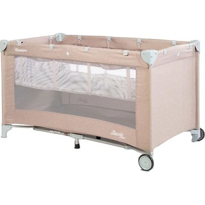 Caretero Сгъваема кошара на 2 нива Caretero - Basic Plus, Beige (TERO-3932) - baby