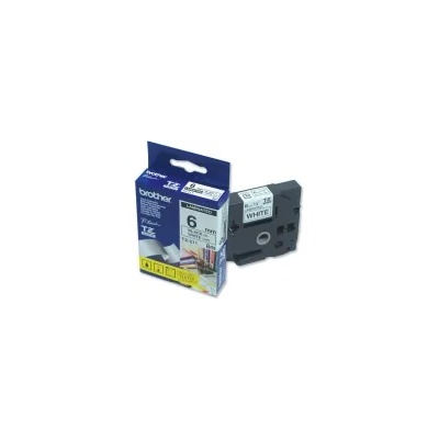 Brother TZe-211 Tape Black on White, Laminated, 6mm Eco