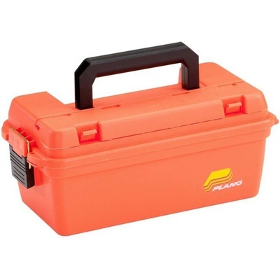 Plano Box Emergency Supply Box Shallow Orange Small