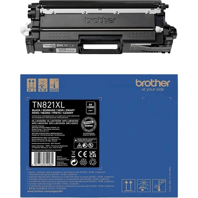 Brother Тонер Brother TN-821XLBK Black оригинал (HTN821XLBK)