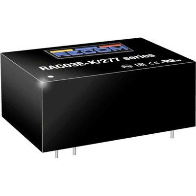 RECOM RAC03E-05SK/277 spínaný síťový zdroj 5 V 0.6 A 3 W