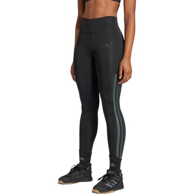 Dámske legíny ADIDAS-OPT 3S 1/1 BLACK Čierna