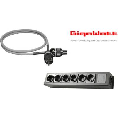 Gigawatt PF-1e + Power Sync Plus - Мрежова лента с захранващ кабел с дължина 1, 5м (063890)
