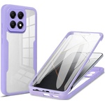 Techsuit Калъф за Xiaomi Poco F6 Pro + Протектор - ColorVerse 360 Series - Лилав