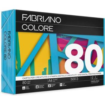 Fabriano Копирна хартия Colore, A4, 80 g/m2, тъмносиня, 500 (1505180169)