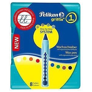 Pelikan Восъчни пастели 8 бр. Pelikan Griffix 1