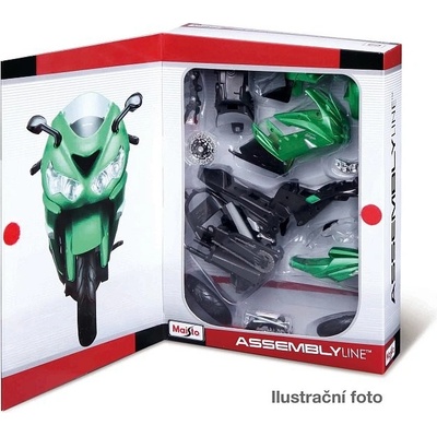 Maisto Motorcycles assembly line assort 1:12