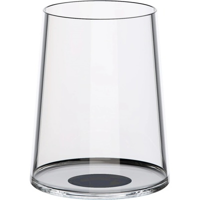 Trebonn Комплект 2 бр кристални чаши за бяло вино Trebonn SplitGlass 2025120, 280 мл, Ø7.3x9 см, Модулна система, Черен (SplitGass 2025120)