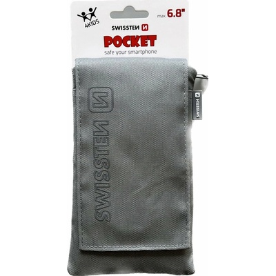 Pouzdro SWISSTEN POCKET 6,8" ŠEDÉ
