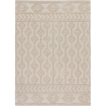 Universal Ръчно изработен кремав килим от рециклиран памук подходящ за пране 160x230 cm Pamuk - Universal (50312)