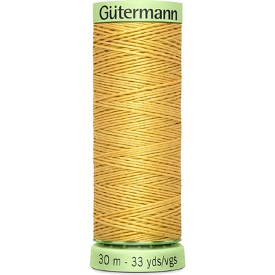 Knoflíková prošívací nit Gütermann žlutá