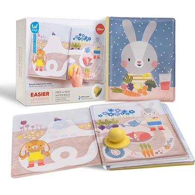 Бебешка книжка за оцветяване с вода Taf Toys (TT13465)
