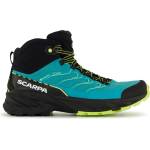 Scarpa Дамски туристически обувки Scarpa Women's Rush Mid 2 GTX Walking boots - Baltic Blue / Sunny Lime - размер 40 (EU) (119-0619-0119)