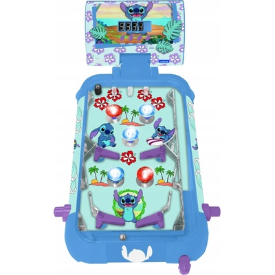 Elektronický stolný pinball Disney Stitch