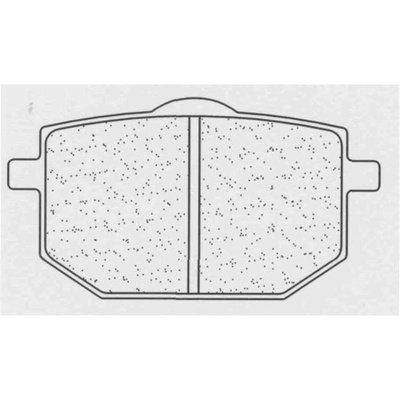 Přední brzdové destičky CL-Brakes YAMAHA XT 600 Z Tenere 1985-1991 směs A3+