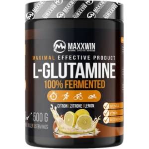MAXXWIN Glutamine Powder / Fermented [500 грама] Лимон