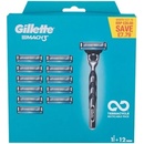 Gillette Mach3 + 12 ks hlavic