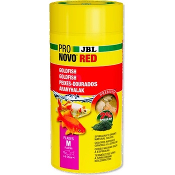 JBL ProNovo Red Flakes M храна за златни рибки от 8-20см - 0.135кг