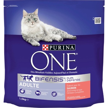 PURINA ONE Adult Salmon celozrnné cereálie 4 x 1,5 kg