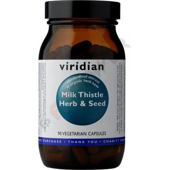 Viridian Milk Thistle Herb & Seed 90 kapslí