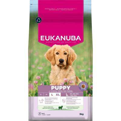 Eukanuba Puppy Large jehněčí 3 kg