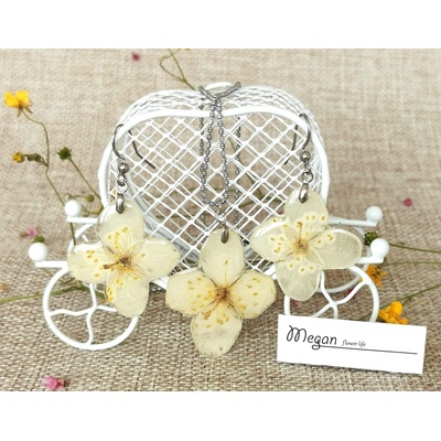 Meganflo Комплект бял жасмин