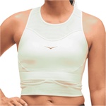 HOKA Дамски спортен сутиен HOKA Women's Race Day Bra Sports bra - Sea Glass (114-3672-0513)