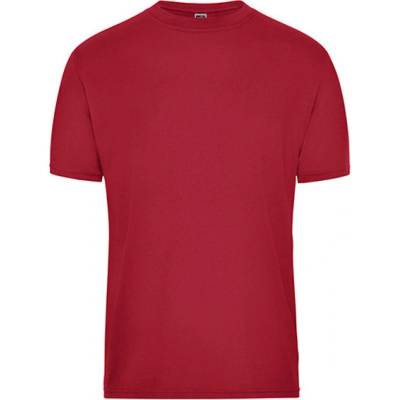 James&Nicholson pánske tričko JN1808 red