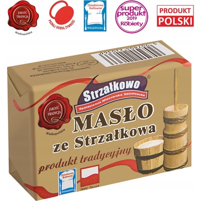 Strzałkowo Tradičné maslo 250 g