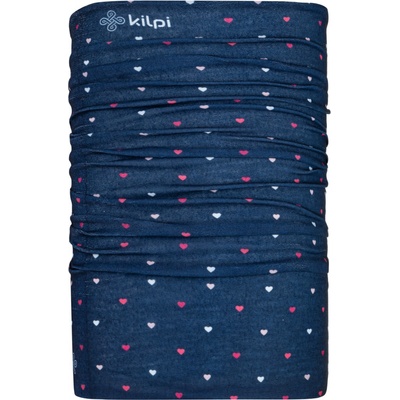 Multifunctional scarf Kilpi DARLIN-J dark blue modrá