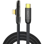 Lito Кабел за данни с щепсел Type-C Type-C, Lightning, 1m - Lito (LD11) - черен
