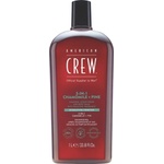 American Crew 3-in-1 Chamomile + Pine Shampoo, Conditioner and Body Wash 1000 ml