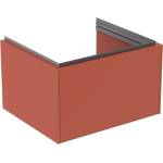 Ideal Standard Atelier Conca стенен шкаф с 1 чекмедже, червено-оранжев, 60 см (T4577Y3)