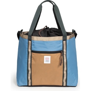 Topo Designs Чанта за рамо Topo designs Mountain Utility Tote Shoulder bag - River Blue / Brown Oak - размер 33 l (510-4108-1411)