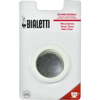 Bialetti Комплект резервни уплътнения и филтри за кафеваркa Bialetti 3-4 чаши (0800033)