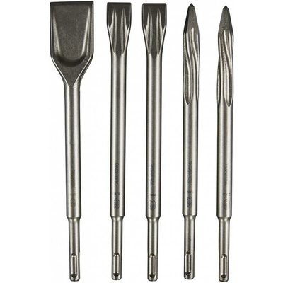 MAKITA sada samoostřících sekáčů SDS-plus: špičák2x,20mm plochý2x, 40mm 1x, délka 250m