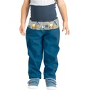 Unuo Batolecí softshellové kalhoty Basic s fleecem kobaltové Bagry