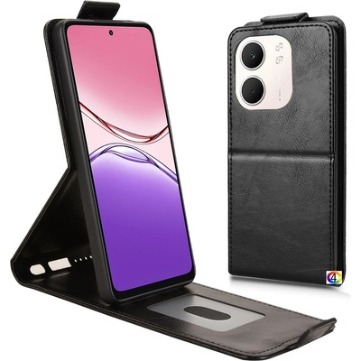 OPPO A5x 5G / 4G Кожен калъф /Vertical Flip с джобове за карти