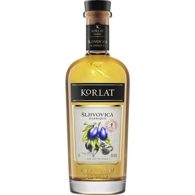 Korlat slivovice barrique 40% 0,7 l (čistá fľaša)